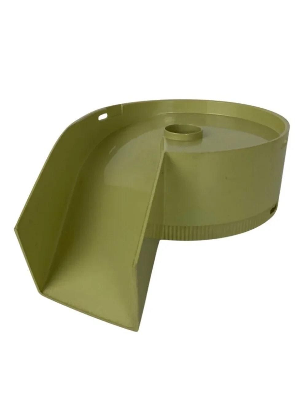 Oster Regency Kitchen Center Salad Maker Attachment & Pusher Avocado Green 1970s